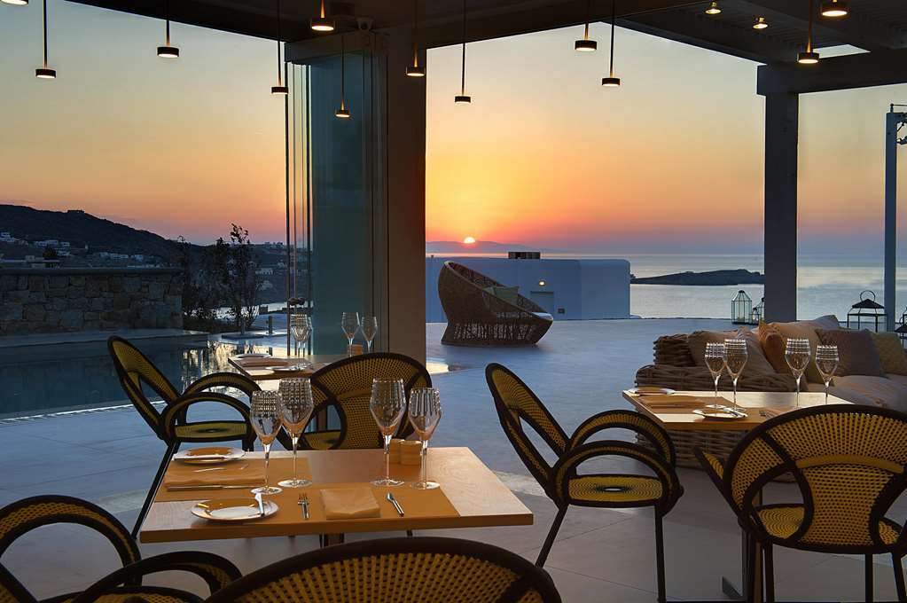 Myconian Naia Hotel Mykonos Town Restaurant foto